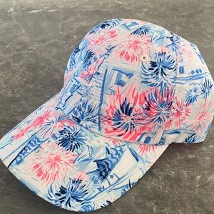Lilly Pulitzer Sea to Shinning Sea Baseball Hat